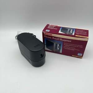 Boston Model 24 Electric Pencil Sharpener Black Made in USA with Original Box